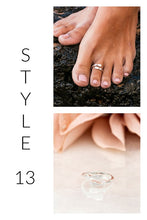 Load image into Gallery viewer, Sterling Silver Toe Rings
