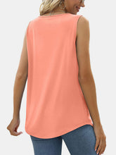 Load image into Gallery viewer, Ruched Square Neck Tank
