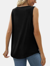 Load image into Gallery viewer, Ruched Square Neck Tank
