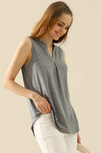 Load image into Gallery viewer, Notched Sleeveless Top
