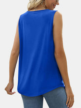 Load image into Gallery viewer, Ruched Square Neck Tank
