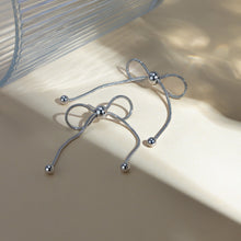 Load image into Gallery viewer, Stainless Steel Bow Earrings
